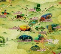 潮州景点地图(长沙景点地图)
